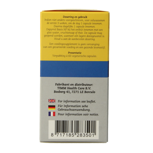 Basis NF 60 Vegetarian capsules