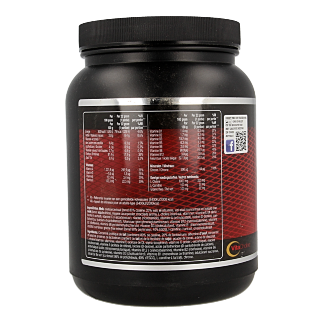 Dieet Pro Chocolat 500 Grammes