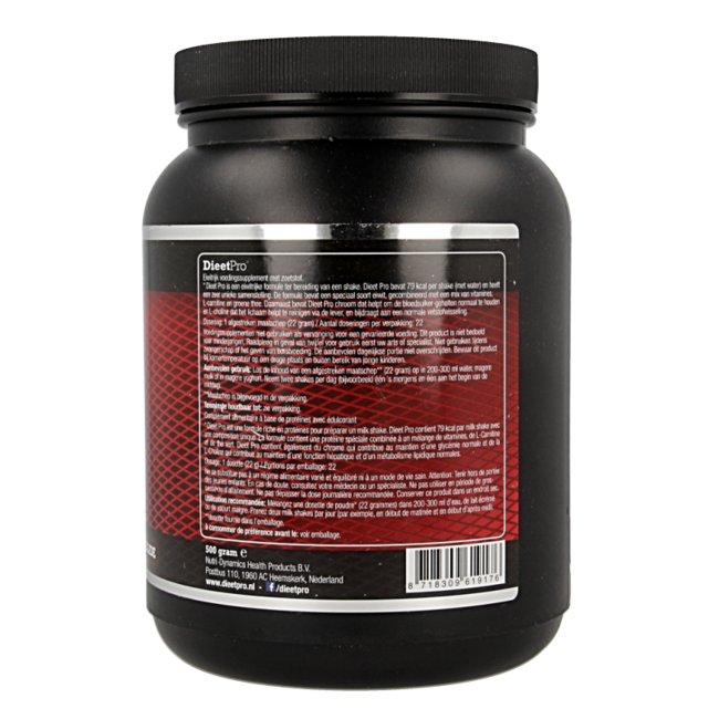 Dieet Pro Chocolade 500 Gram