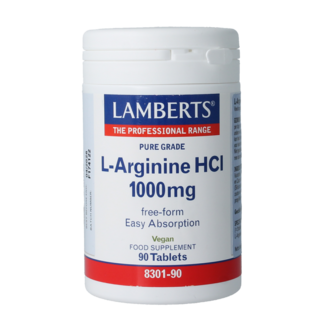 Lamberts Lamberts L-Arginine 1000mg 90 tabletek