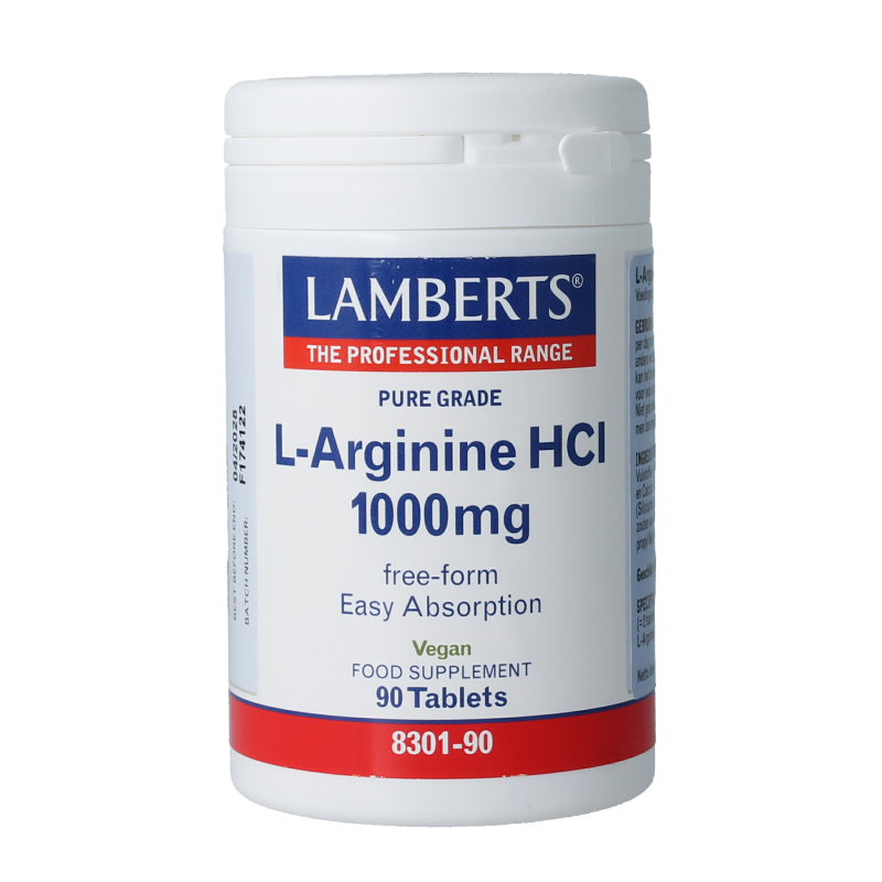 Lamberts L-Arginina 1000mg - Supporto Vitalità e Immunità