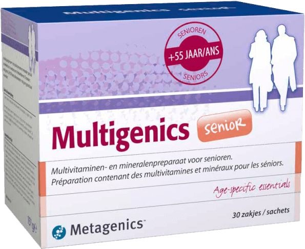 Metagenics Multigenics Senior: Multivitaminico Completo per Anziani
