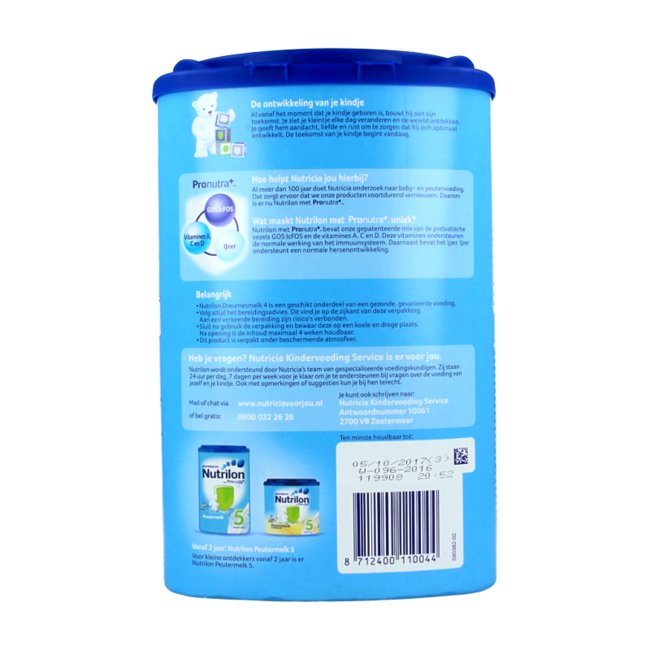 4 Dreumes lait de croissance en poudre 800 Grammes