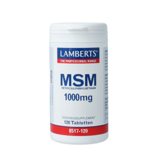 Lamberts MSM 1000mg 120 comprimidos