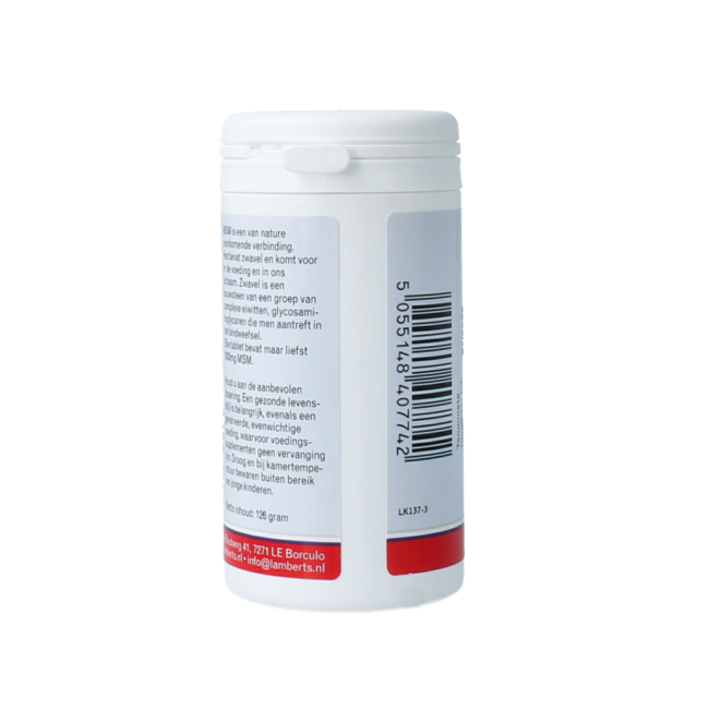 MSM 1000mg 120 comprimidos