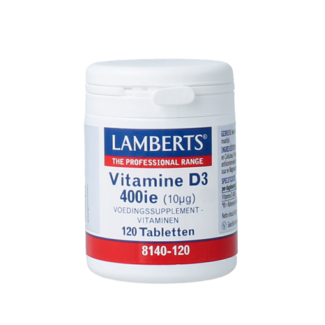 Lamberts Vitamina D3 400UI/10mcg 120 Comprimidos