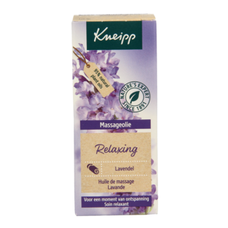 Kneipp Relaxing massage oil lavender mini 20 Millilitres