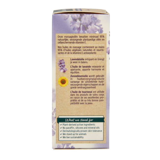 Entspannendes Massageöl Lavendel Mini 20 Milliliter