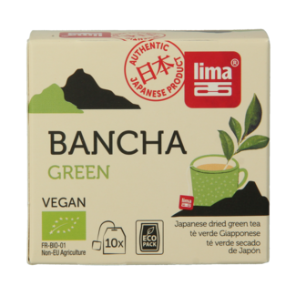 Lima Organic green bancha tea bags 10 bags