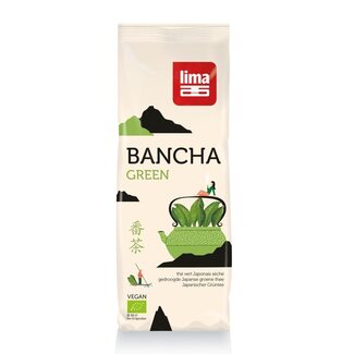 Lima Tè Bancha Verde sfuso biologico Lima 100 Grammi