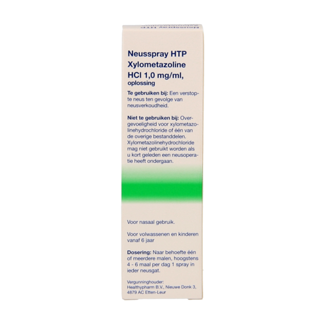 Nasal spray xylometazoline 1.0% 10 Millilitres