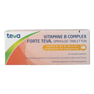 Teva Vitamine B complex forte 30 Tabletten