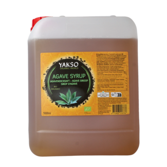Yakso Sciroppo d'agave tanica bio 5 litri