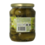Organic pickled gherkins 670g