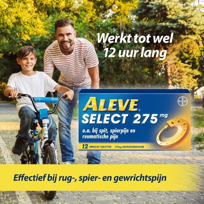 Aleve Select 275 mg 12 comprimidos