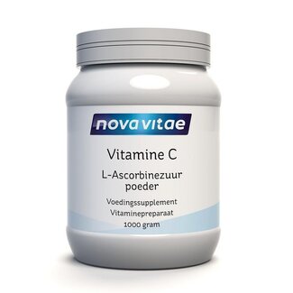 Nova Vitae Vitamina C in polvere di acido ascorbico 1 Chilogrammo
