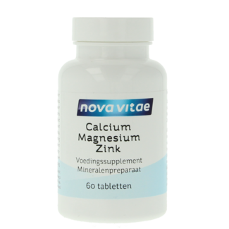 Nova Vitae Nova Vitae Calcium Magnésium Zinc 60 Comprimés