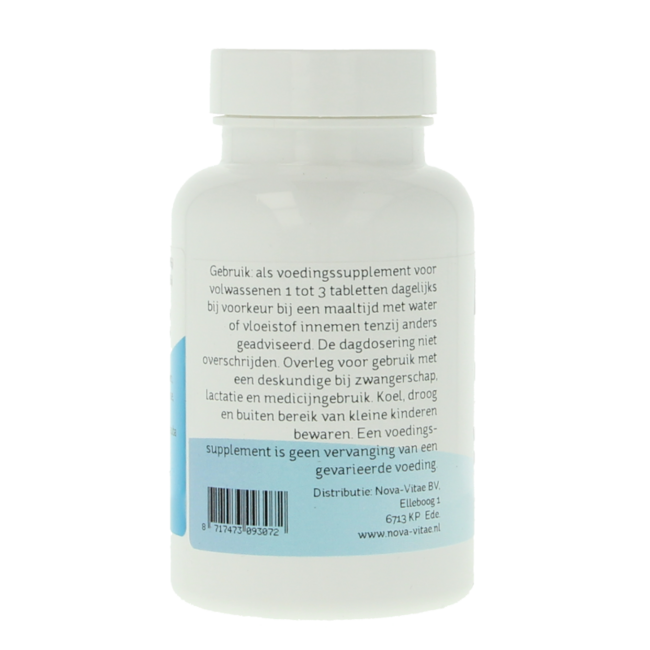 Nova Vitae Calcium Magnésium Zinc 60 Comprimés