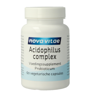 Nova Vitae Nova Vitae Acidophilus Complex 60 cápsulas vegetales