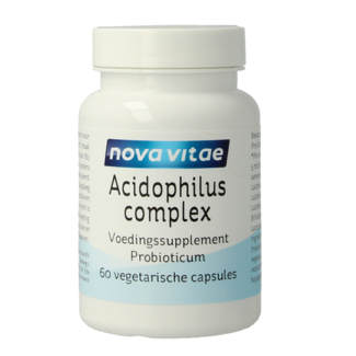 Nova Vitae Nova Vitae Acidophilus complex 60 Kapsułek wegetariańskich