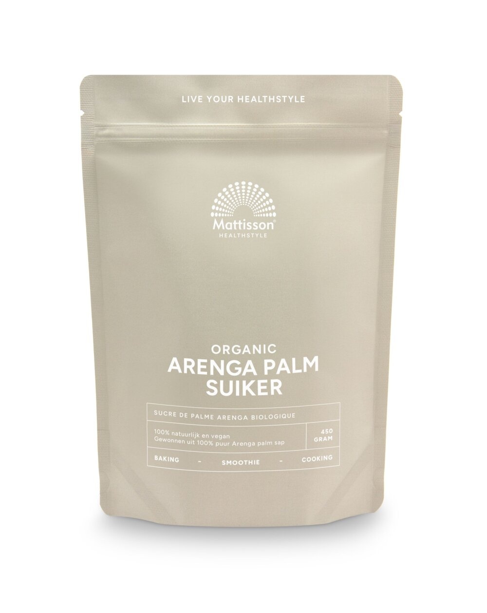 Mattisson Zucchero di Palma Arenga Biologico - Dolcificante Naturale