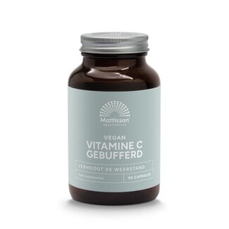 Mattisson Vitamin C gepuffert Calcium- & Magnesiumascorbat 90 Kapseln