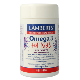 Lamberts Lamberts Aceite de Pescado Omega 3 para Niños 100 Cápsulas