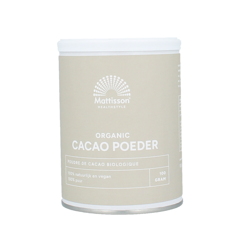 Mattisson Cacao Biologico in Polvere - Energia Naturale Pura