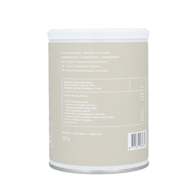 Cacao en polvo bio 100 g
