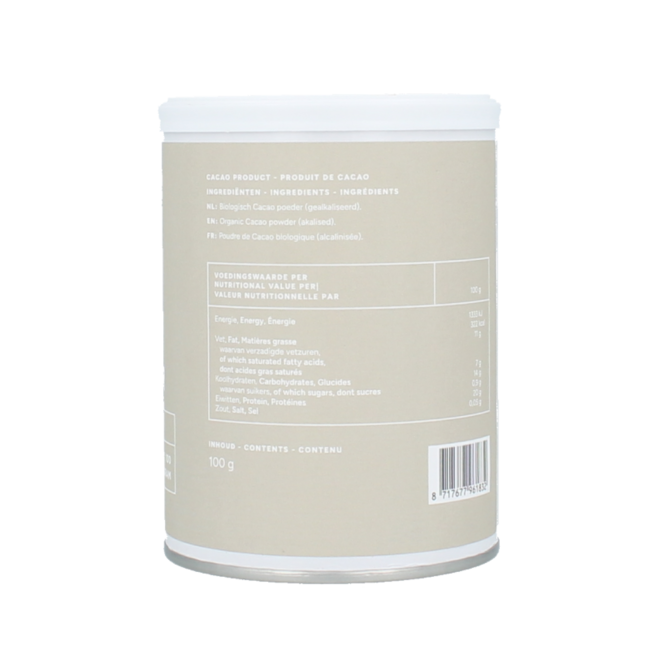 Cacao poeder bio 100 Gram