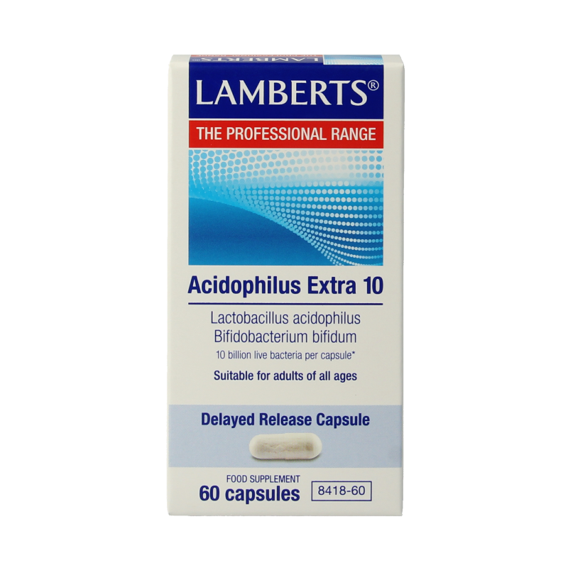 Lamberts Acidophilus Extra 10: Probiotici per Benessere Intestinale