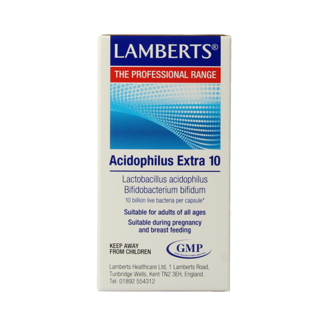 Lamberts Acidophilus Extra 10 60 Vegetarian capsules