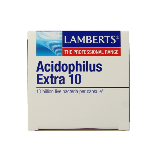Lamberts Acidophilus Extra 10 60 Cápsulas vegetarianas
