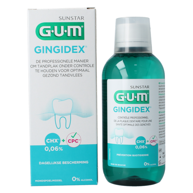 GUM Gingidex mouthwash 300 Millilitres