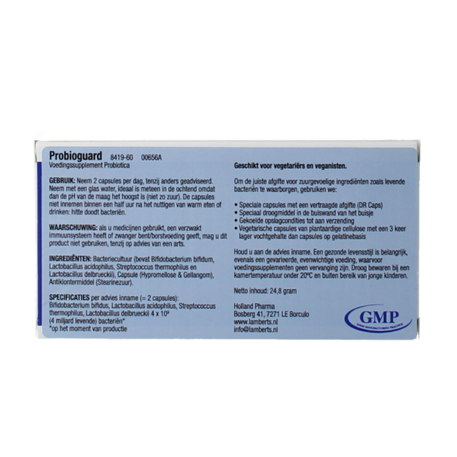 Lamberts Probioguard 60 Capsule