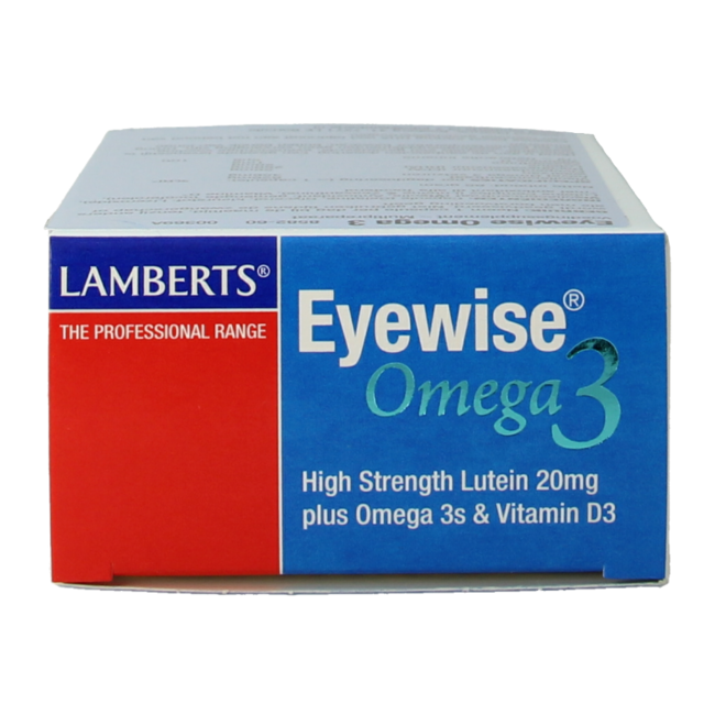 Lamberts Eyewise avec Oméga 3 60 Capsules
