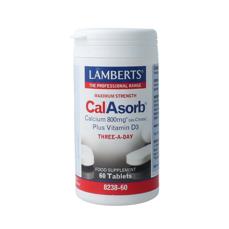 Lamberts Calasorb Calcio Citrato & Vitamina D3 | Ossa Forti