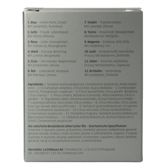 Lichtwesen Elohim Life Force Oil Red 60 10 ml