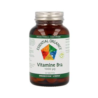 Essential Organics Essential Organ Vitamine B12 1000 mcg 90 comprimés