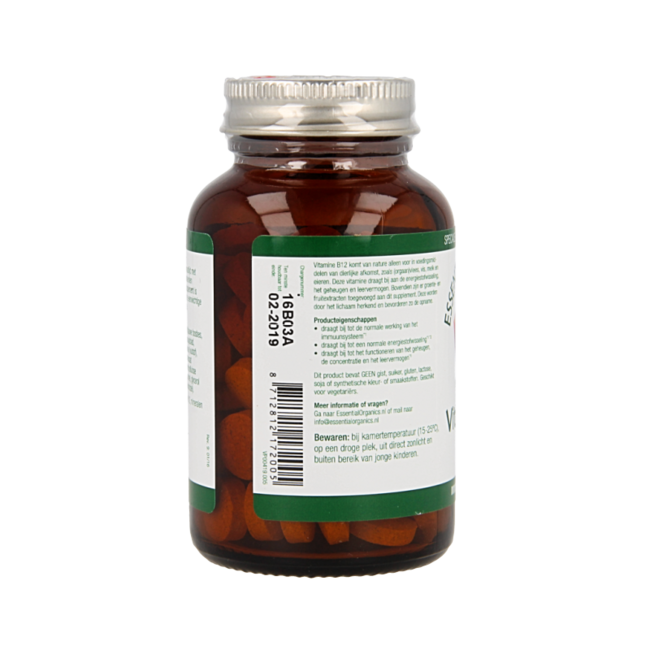 Essential Organ Vitamina B12 1000mcg 90 comprimidos