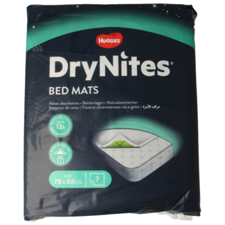Huggies DryNites Bed Mats 7 Pack
