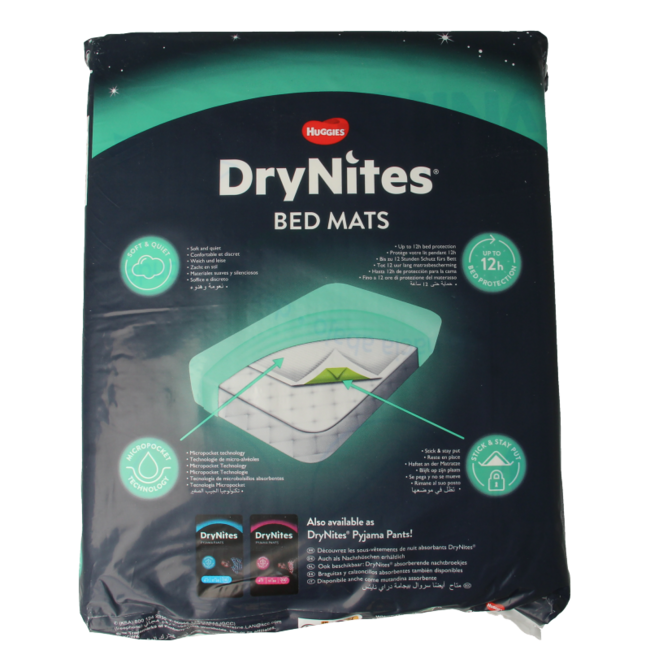 Drynites bed mats 7 pieces