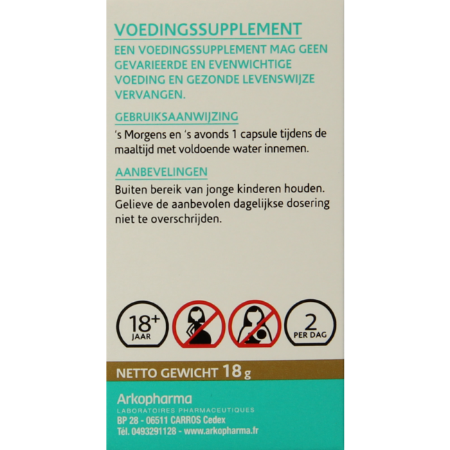 Arkocaps Rode klaver 45 Capsules