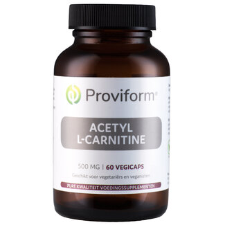 Proviform Proviform Acétyl-L-Carnitine 500 mg 60 gélules végétales