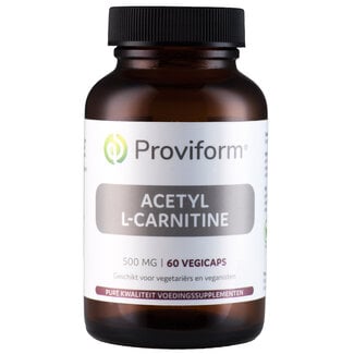 Proviform Proviform Acetyl-L-Carnitine 500mg 60 Vegetarische capsules