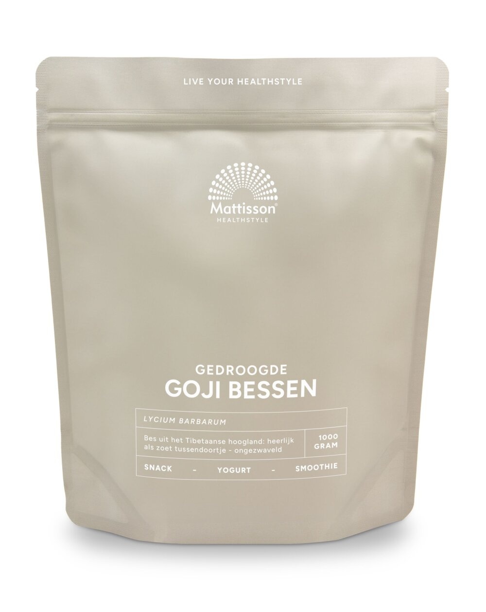 Mattisson Bacche di Goji Essiccate 1kg | Superfood Naturale