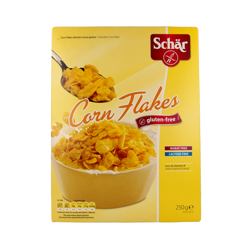 Schar Cornflakes sin gluten 250 gramos
