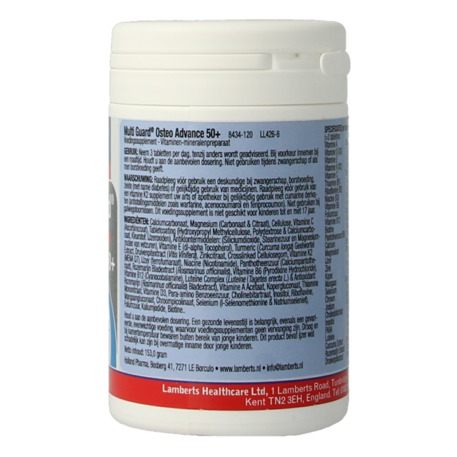 Multi-guard osteo advance 50+ 120 Tabletten