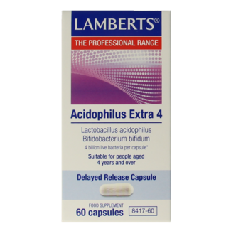 Lamberts Lamberts Acidophilus Extra 4 60 Gélules