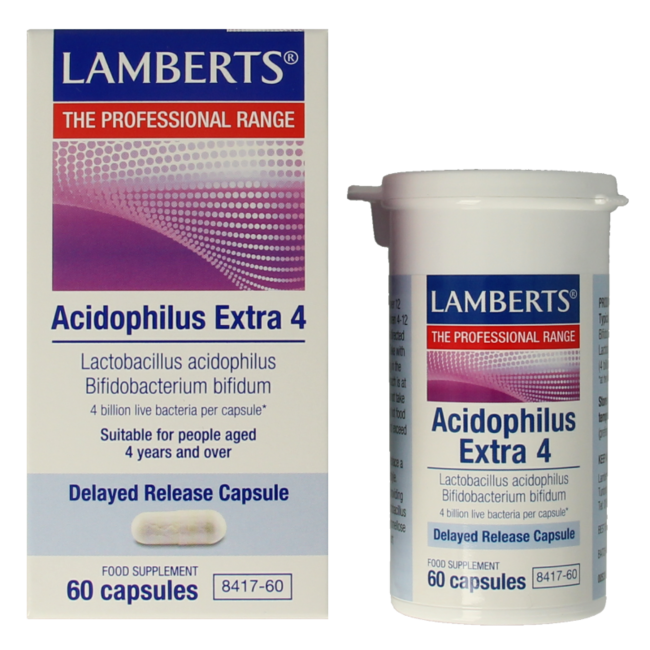 Lamberts Acidophilus Extra 4 60 Gélules